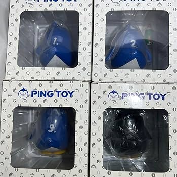 PING TOY 輪るピングドラム　ペンギン　フィギュア　4体セット Amazon | メディコム・トイ 輪るピングドラム ペンギン